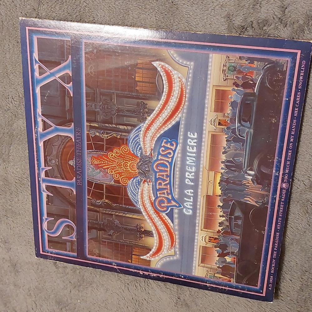 STYX "Paradise Theater" Album released in 1980 by A & M Records